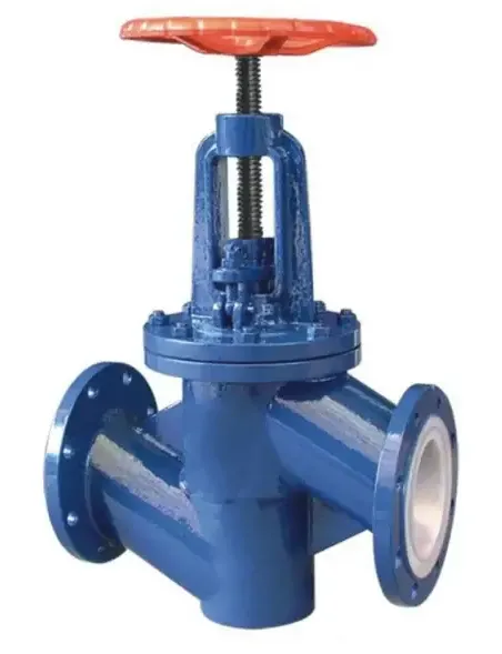 Clapet anti-retour en fonte ductile avec revêtement en fluoroplastique