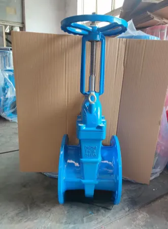 Vanne à vanne à siège souple à tige exposée-