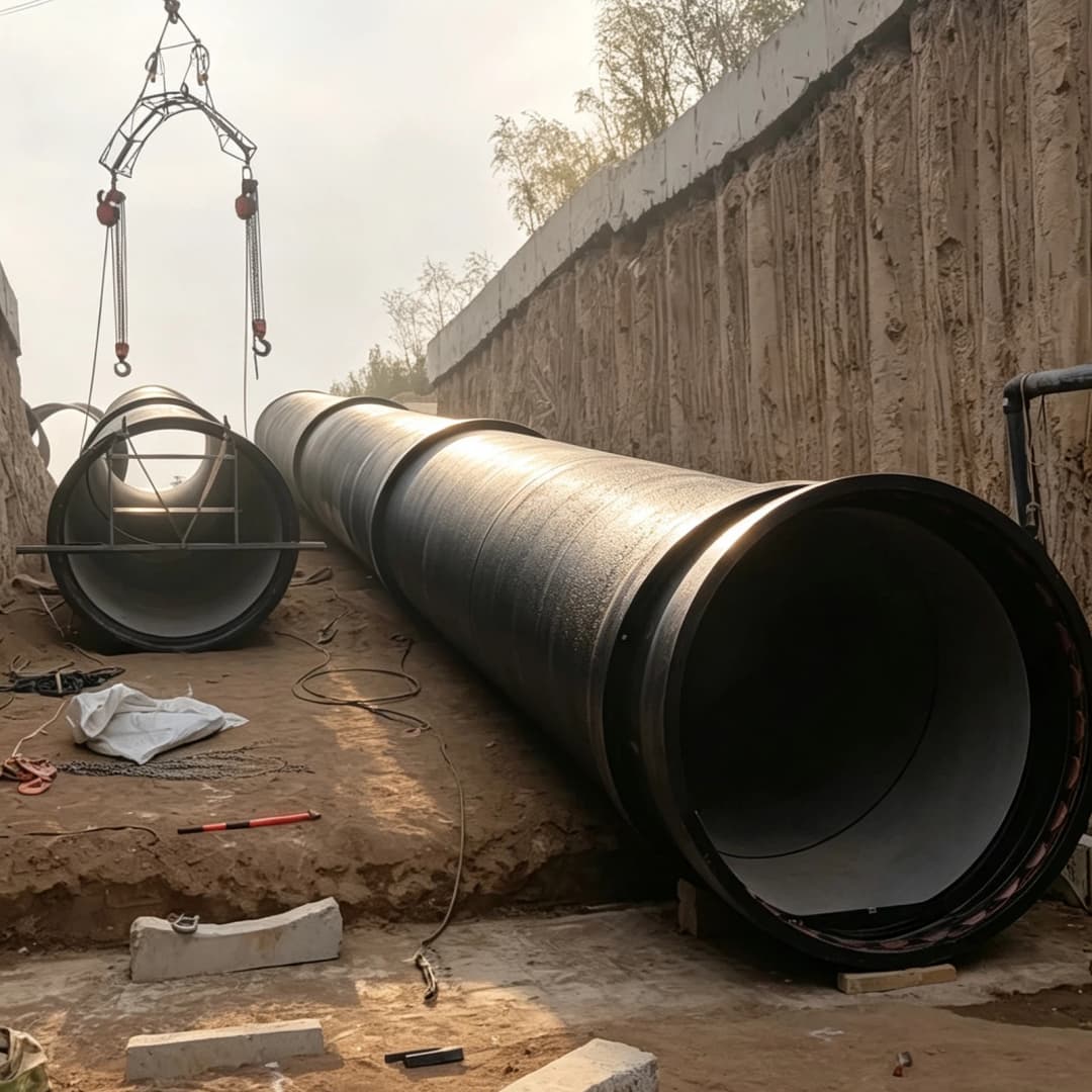 Tuyau en fonte ductile de type K-